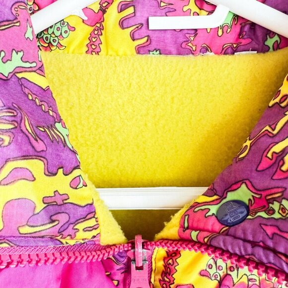 ISPO Vintage 80s 90s Crazy Colourful Pullover Ski Jacket L - Picture 5 of 7